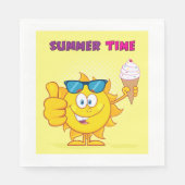 zomertijd servet (Voorkant)