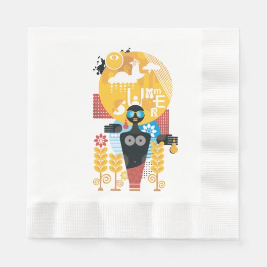 zomertijd servet (Voorkant)