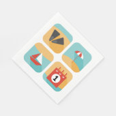 zomertijd servet (Hoek)