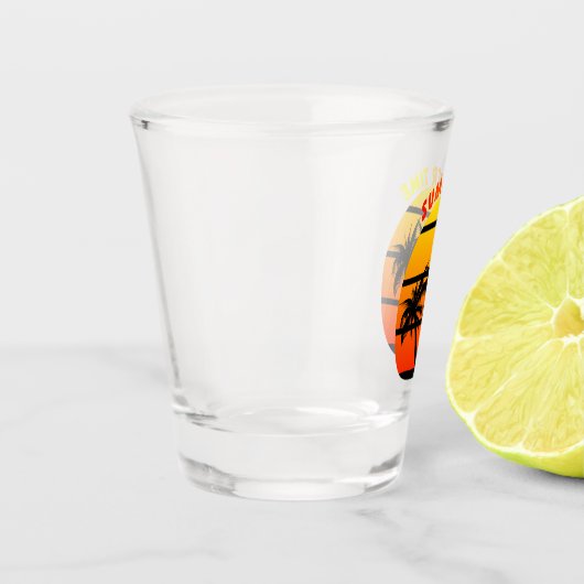 Zomertijd Shot Glas (Links)