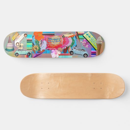 Zomertijd Skateboard (Horizontaal)
