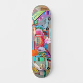 Zomertijd Skateboard (Voorkant)