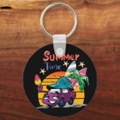 zomertijd sleutelhanger (Voorkant)