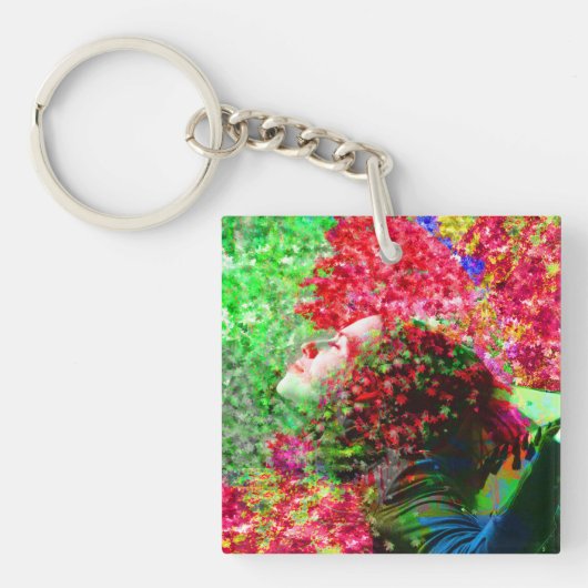 zomertijd sleutelhanger (Voorkant)