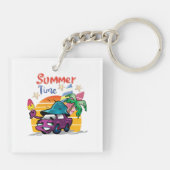 zomertijd sleutelhanger (Achterkant)