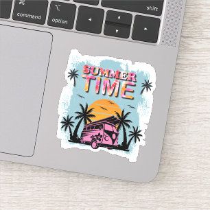 zomertijd sticker