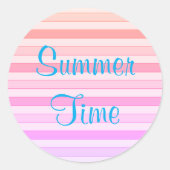 Zomertijd Stickers (Voorkant)