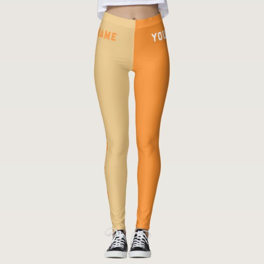 Zomertijd Strand Tijd Sportief Genaamd Leggings (Voorkant)