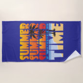 Zomertijd! Strandlaken (Voorkant)