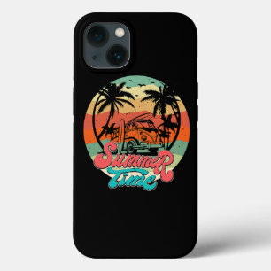Zomertijd Surf Funny Beach Familie Vakantie Match Case-Mate iPhone Case