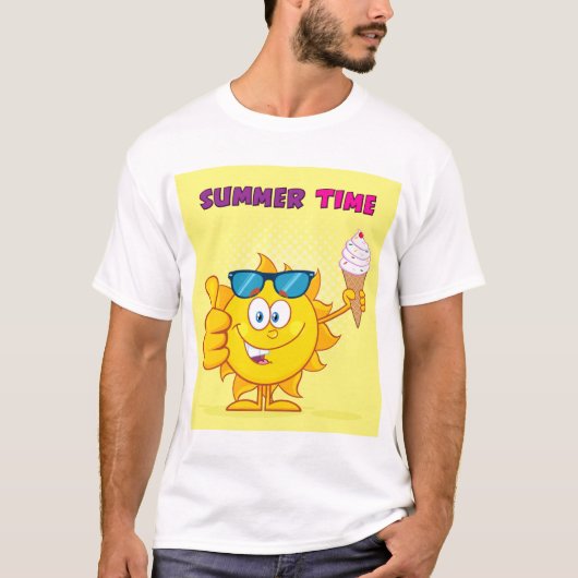 zomertijd t-shirt (Voorkant)