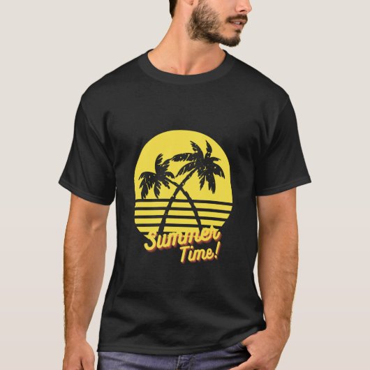 Zomertijd T-shirt (Voorkant)