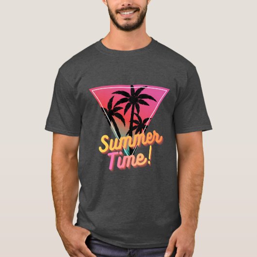 Zomertijd T-shirt (Voorkant)