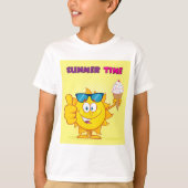 zomertijd t-shirt (Voorkant)