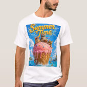 Zomertijd t-shirt (Voorkant)