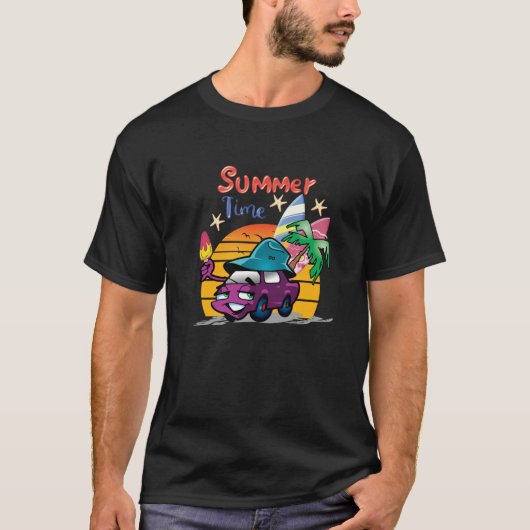 zomertijd t-shirt (Voorkant)