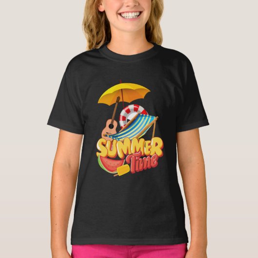 Zomertijd T-Shirt (Voorkant)