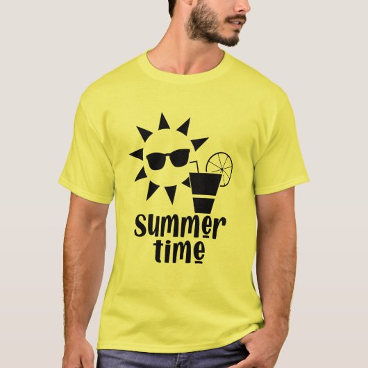 Zomertijd T-Shirt (Voorkant)