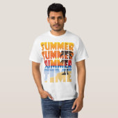 Zomertijd! T-shirt (Voorkant volledig)