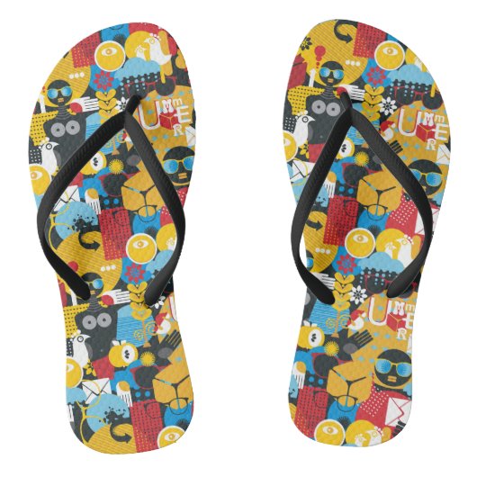 Zomertijd Teenslippers (Voetbed)