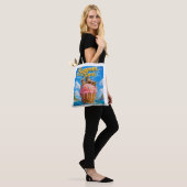 Zomertijd Tote Bag (Op model)
