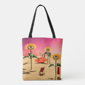 Zomertijd Tote Bag (Achterkant)