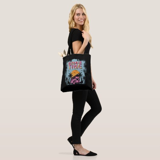 zomertijd tote bag (Op model)