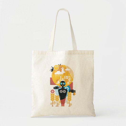 zomertijd tote bag (Voorkant)
