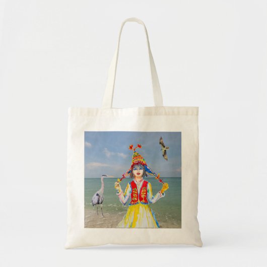 zomertijd tote bag (Voorkant)