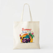 zomertijd tote bag (Voorkant)