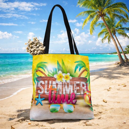 zomertijd tote bag