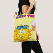 zomertijd tote bag