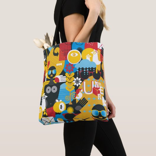 zomertijd tote bag (Dichtbij)