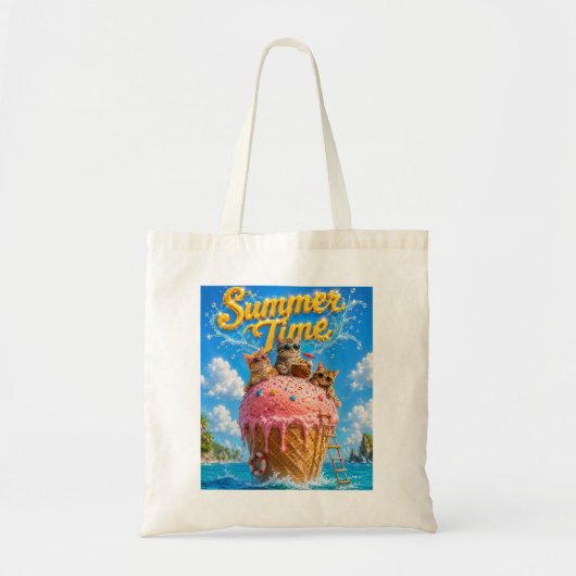 Zomertijd Tote Bag (Voorkant)