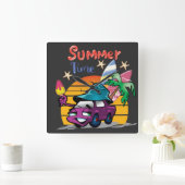 zomertijd vierkante klok (Huis)
