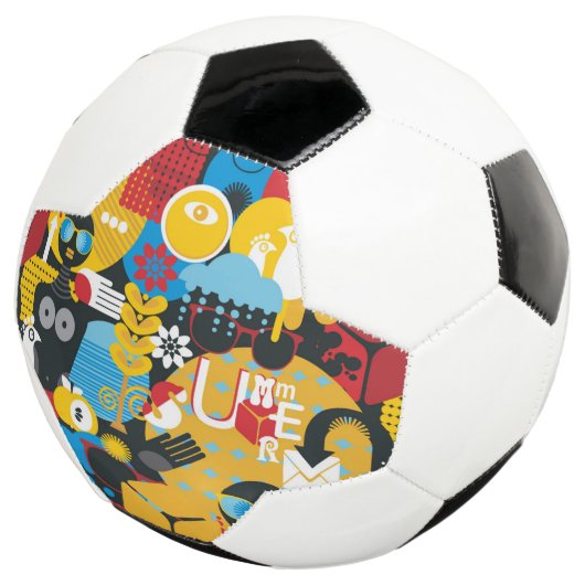 zomertijd voetbal (Drie kwart)