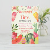 Zomertijd Watermelon Birthday (Staand voorkant)