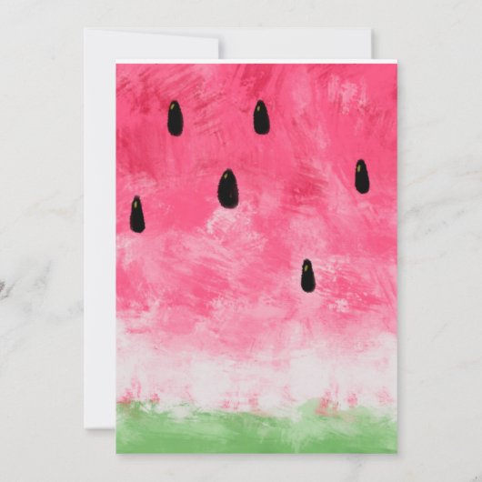 Zomertijd Watermelon Birthday (Achterkant)