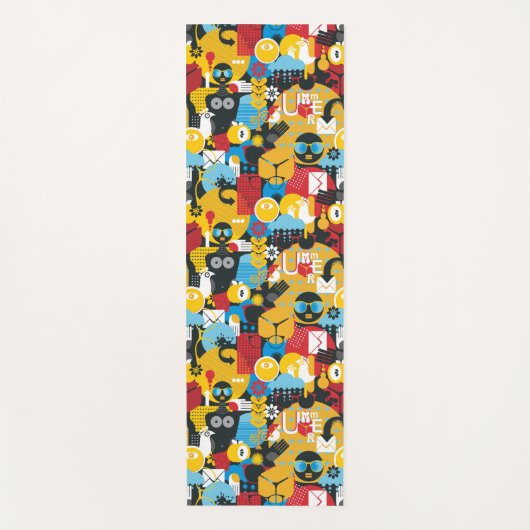 zomertijd yogamat (Voorkant)