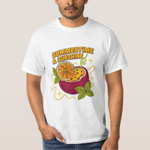 Zomertijd & zonneschijn - Tropical Vibes Shirt