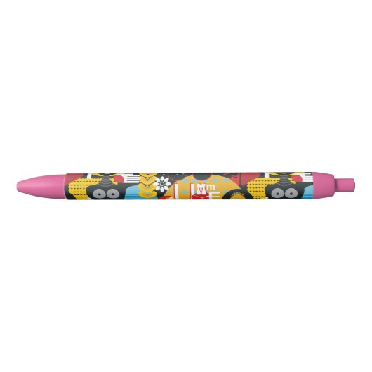 zomertijd zwarte inkt pen (Voorkant)