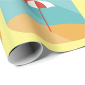 Zomertijdwerkpapier Cadeaupapier (Rol Hoek)