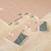 Zomertijgers Palmbomen Exotisch Legpuzzel (Zijkant)