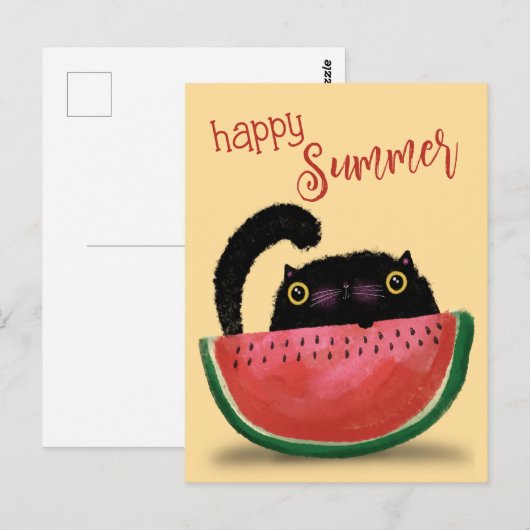 zomertraktatie briefkaart (Voorkant / Achterkant)