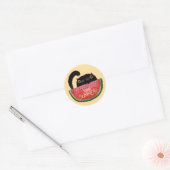 zomertraktatie ronde sticker (Envelop)