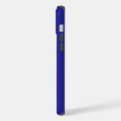 Zomertrend Aqua - 5 - effen - oceaan kleuren - iPhone Hoesje (Linkerkant)