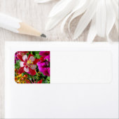 Zomertuin adreslabel etiket (Insitu)