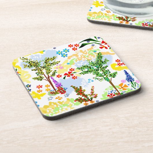 zomertuin bier onderzetter (Linkerzijde)