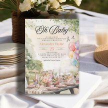 Zomertuin Elegant Rustiek Neutraal Baby shower