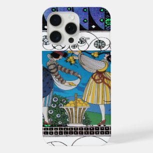 ZOMERTUIN EN KRULLEN /MODE KOSTUUMONTWERPER iPhone 15 PRO MAX CASE